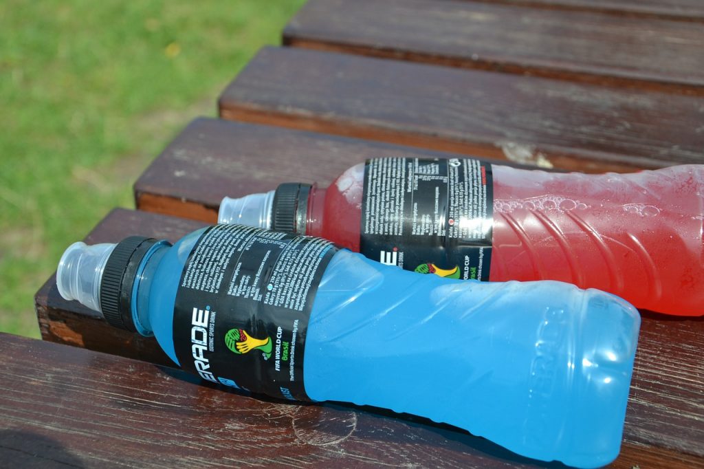 powerade bottles