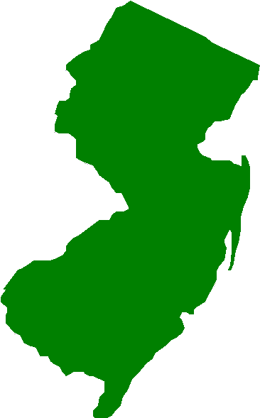 New jersey map