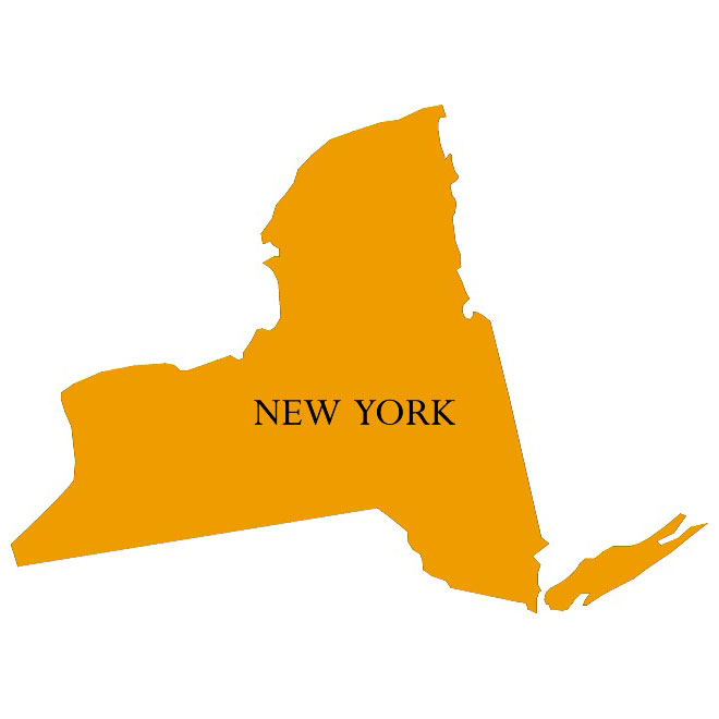 New York map