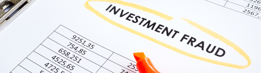 lawyers looking into case data to build investment fraud case